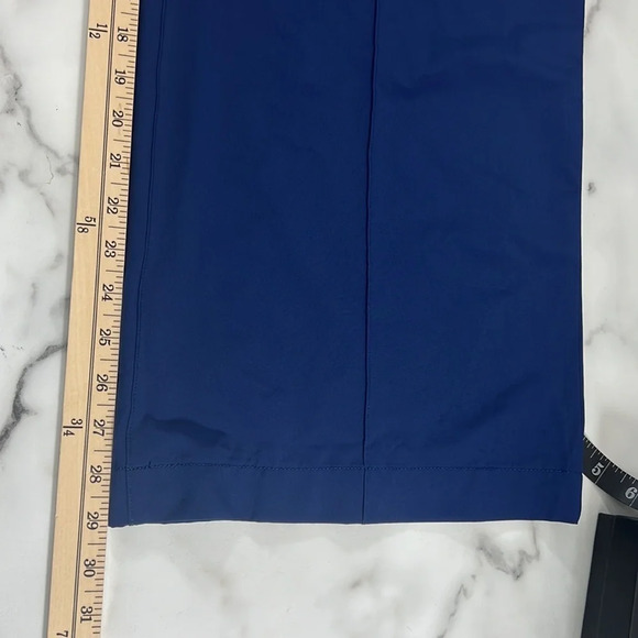 Duluth Trading Co‎ Pants Womens 18 Blue Flat Front Straight Leg Trousers Hiking - Picture 8 of 9